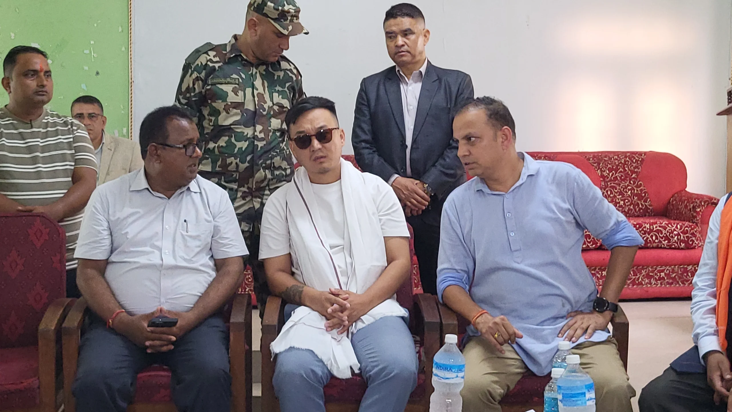 home-minister-sudan-gurung-hindu-organizations-talks-janakpurdham