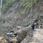 Highways blocked by heavy rainfall and landslides in Nepal