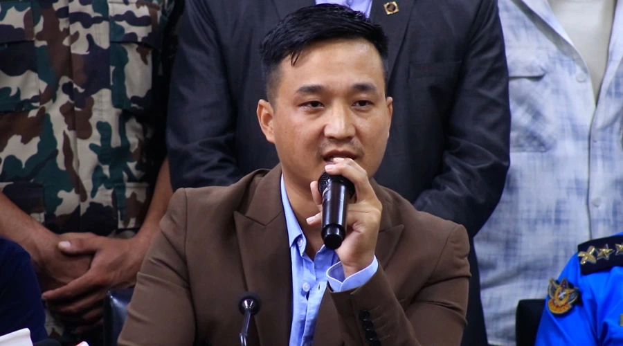 home-minister-sudhan-gurung-disaster-response