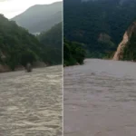 landslide-dam-hunga-khola-solukhumbu-flood-risk