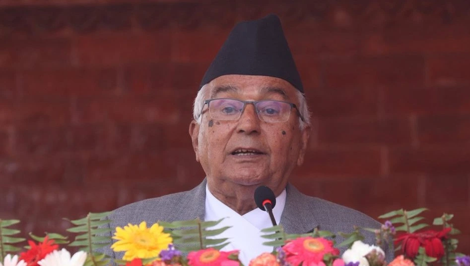 president-paudel-address-nation-flood-disaster